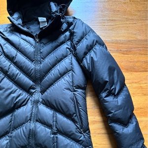 Patagonia / Black down puffer (long)